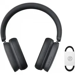 Навушники Baseus Bowie Noise-Cancelling Wireless Headphones H1 сірі (NGTW230013) - мініатюра 7
