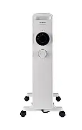 Олійний обігрівач Kumtel KUM-1230S White (11 секцій) - мініатюра 4