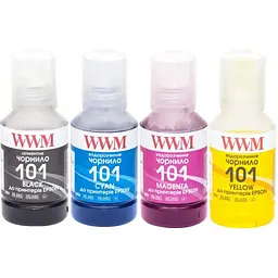 Чорнило WWM EPSON L4150/4160, 4х140г B/C/M/Y (E101SET4)