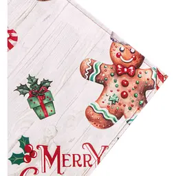 Набір серветок сервірувальних Ardesto Christmas Gingerbread 30 x 45 см 2 шт. червоний (ART15HG) - мініатюра 2