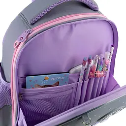 Рюкзак GoPack Education 165S Cute Cat Чорно-сірий (GO26-165S-3) - мініатюра 10