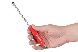 Викрутка ударна плоска шліцьова Intertool SL6 х 125 мм HT-0483 - мініатюра 3