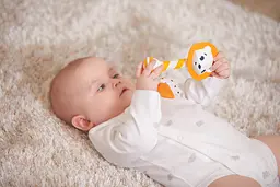Брязкальце Tiny Love Левеня Леонард, помаранчевий з білим (1115800458) - мініатюра 5