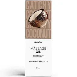 Масажна олійка - Satisfyer Massage Oil Coconut, 250 мл