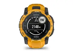 Смарт-годинник Garmin Instinct 3 50mm Solar Sunburst with Sunburst/Gray Band (010-02935-02/42) - мініатюра 6