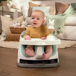 Стільчик-бустер для годування 2 в 1 Ingenuity Baby Base бірюзовий (16728) - мініатюра 2