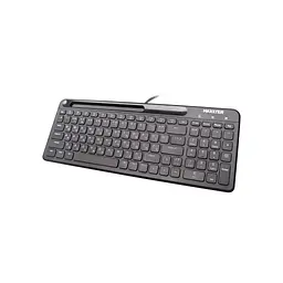 Клавіатура Maxxter KB-01B-UA USB Black (KB-01B-UA) - мініатюра 2