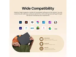 Графічний планшет Huion Inspiroy Frego S (L310) - мініатюра 10
