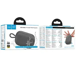 Bluetooth колонка Hoco HC46 Estrellato Gray - мініатюра 3