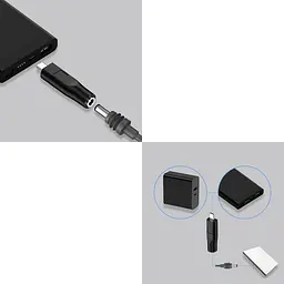Адаптер Starlink Mini DPD DC to Type-C перехідник для живлення Старлінк Міні Black (19885) - мініатюра 5