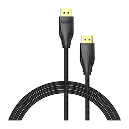 Кабель мультимедійний DisplayPort M to DisplayPort M 1.5m 8K60Hz black Vention (HCCBG) - мініатюра 2