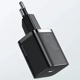 МЗП Baseus Super Si Quick Charger 30W (1USB-C) (CCSUP-J) Чорний - мініатюра 2