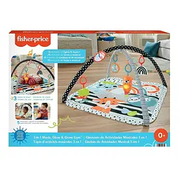 Килимок-ігровий центр 3 в 1 Fisher-Price Веселі розваги (HBP41) - мініатюра 6