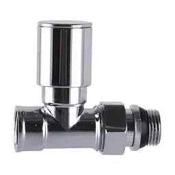 Кран вентильний прямий з американкою Solomon 1/2″ chrom 1875 з ущільнювачем 000015809 - мініатюра 4