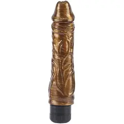 Вібратор DarkMuscle Chubby Beau 21.5 см (золотий)