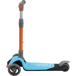 Триколісний самокат Best Scooter ЦБ-00245761 блакитний - мініатюра 3