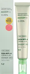 Крем для обличчя з 0.05% ретинолом VT Cosmetics Cica Reti-A Cream 0.05 30 мл