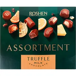 Набір цукерок шоколадних Roshen Assortment Truffle 148 г