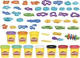 Набір для творчості Hasbro з масою для ліплення Play-Doh Land Air and Sea (F8788) - мініатюра 4