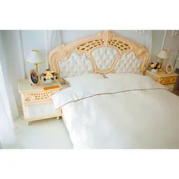 Постільна білизна MirSon Сатин Premium Corner Moko White 2х160х220 (2200001717664) - мініатюра 2