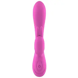 Вібратор-кролик Intoyou Mauve Pink, 20 см (рожевий) - мініатюра 3