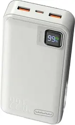 Зовнішній акумулятор WUW Y138 20000 mAh 22.5W білий - мініатюра 2