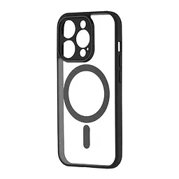 Чохол Color Edge with MagSafe (Protected Camera) iPhone 15 Pro Black