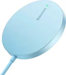 Бездротовий зарядний пристрій Baseus Simple Xiaomini3 Magnetic Wireless Charger 15W CCJJ040205 Purple