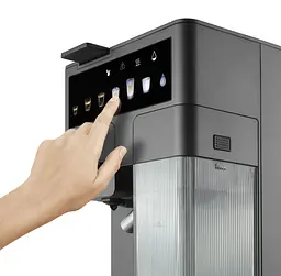 CATLER Кавоварка Catler капсульна Renzo 1.6л, капсули, мелена кофе, сенсорне керування, автоматичний капучинатор, сірий - мініатюра 10
