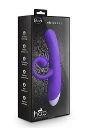 Вібратор Dream Toys Hop Pleasure Bunnies Oh Bunny, 19,6 см фіолетовий - мініатюра 2