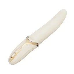 Вібратор Zalo Eve Ivory 22 см білий - мініатюра 6