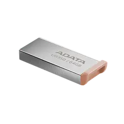 Флеш-накопичувач ADATA USB 3.2 UR 350 64Gb Сріблястий/Beige - мініатюра 3