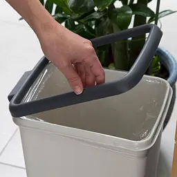 Відро для сміття MBM My Home 12 л сіре (BIN-02 12L GRAY) - мініатюра 11