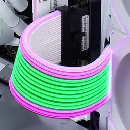 Кабель для ПК світлодіодний Lian Li STRIMER WIRELESS, Controller Included, PW24-1W-T (G89.PW24-1W-T.00) - мініатюра 6