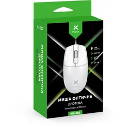 Мишка Vinga MS-110 White - мініатюра 2