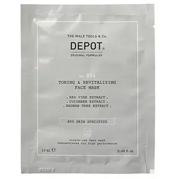 Маска тонізуюча Depot No.806 для обличчя та шиї  (13 мл х 12 шт.) - мініатюра 2