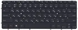 Клавіатура для ноутбука Dell XPS 12, 13, 13R, 13Z, L321X, L322X з підсвічуванням (Light), Black, (No Frame)