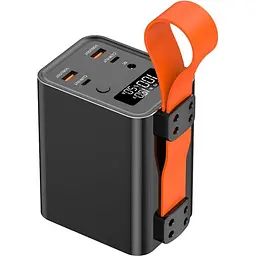 Павербанк Atria Black-orange 60 000 mAh / 100 Вт (WPD-101) - мініатюра 2