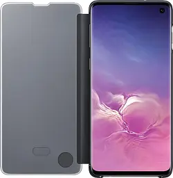 Чохол-книжка Samsung Clear View Cover для Samsung Galaxy S10 SM-G973 Black (EF-ZG973CBEGRU) - мініатюра 3