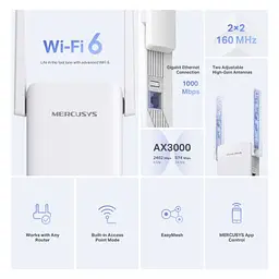 Ретранслятор Mercusys (ME80X) - мініатюра 3