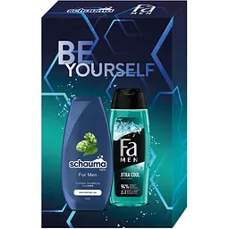 Набір Fa Men & Schauma For men. Be Yourself Шампунь 250 мл + гель для душу 250 мл - мініатюра 2