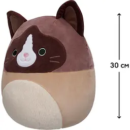 М'яка іграшка Squishmallows Кіт Вудворд 30 см (SQCR05423) - мініатюра 4