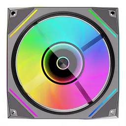 Вентилятор Coolmoon 120мм LY120-B Forward (LY120-B) Black U1 - мініатюра 5