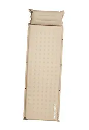 Килимок самонадувний з подушкою 6см Naturehike (CNK2550WS025) одномісний - бежевий