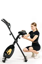 Велотренажер Besport BS-1560 XRAY магнітний чорно-жовтий - мініатюра 8