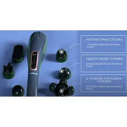 Перкусійний масажер портативний Neor Pulse Home 20GY  - мініатюра 8