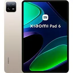Планшет Xiaomi Pad 6 8 / 256 GB золотистий глобальний (євро версія) - мініатюра 2