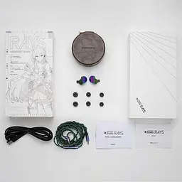 Навушники MOONDROP RAYS Gravity - 2-х драйверні IEM навушники для геймерів - мініатюра 2