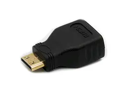 Адаптер PowerPlant Mini-HDMI - HDMI Black (CA911080)