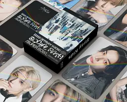 Ломо Карти Lomo Card China Stray Kids / SKZ Стрей Кідс голографічні СС C SK 13 - мініатюра 4